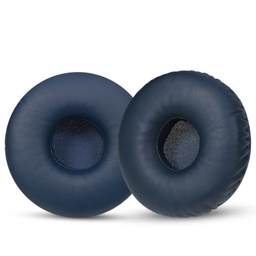 Joghaw Ersatz-Ohrpolster für Kopfhörer, kompatibel mit Sony MDR-XB450AP/MDR-XB550, Premium-Proteinleder-Kissen mit weichem Memory-Schaum für Komfort, Blau Joghaw Ersatz-Ohrpolster für Kopfhörer, kompatibel mit Sony MDR-XB450AP/MDR-XB550, Premium-Proteinleder-Kissen mit weichem Memory-Schaum für Komfort, Blau von Joghaw