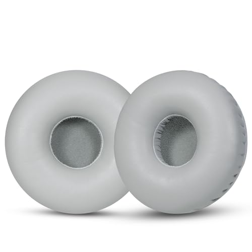 Joghaw Ersatz-Ohrpolster für Kopfhörer, kompatibel mit Sony MDR-XB450AP/MDR-XB550, Premium-Proteinleder-Kissen mit weichem Memory-Schaum für Komfort, Grau Joghaw Ersatz-Ohrpolster für Kopfhörer, kompatibel mit Sony MDR-XB450AP/MDR-XB550, Premium-Proteinleder-Kissen mit weichem Memory-Schaum für Komfort, Grau von Joghaw