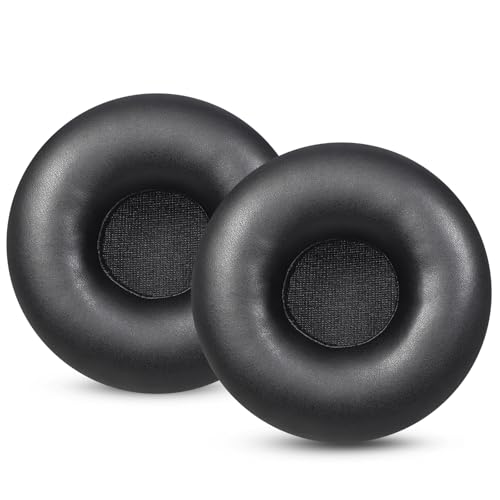Joghaw Ersatz-Ohrpolster für Kopfhörer, kompatibel mit Sony MDR-XB450AP/MDR-XB550, Premium-Proteinleder-Kissen mit weichem Memory-Schaum für Komfort, Schwarz Joghaw Ersatz-Ohrpolster für Kopfhörer, kompatibel mit Sony MDR-XB450AP/MDR-XB550, Premium-Proteinleder-Kissen mit weichem Memory-Schaum für Komfort, Schwarz von Joghaw