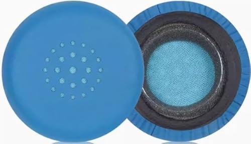Joghaw Ersatz-Ohrpolster für Kopfhörer, kompatibel mit Sony WH-CH400, Premium-Proteinleder-Kissen mit weichem Memory-Schaum für Komfort, Blau Joghaw Ersatz-Ohrpolster für Kopfhörer, kompatibel mit Sony WH-CH400, Premium-Proteinleder-Kissen mit weichem Memory-Schaum für Komfort, Blau von Joghaw