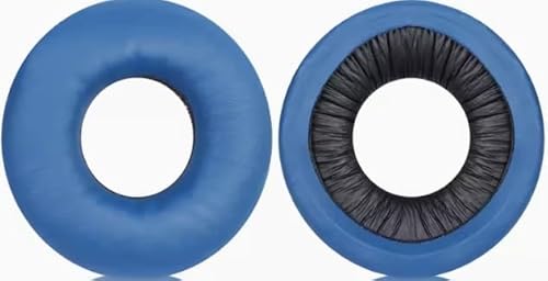 Joghaw Ersatz-Ohrpolster für Kopfhörer, kompatibel mit Sony WH-CH500, Premium-Proteinleder-Kissen mit weichem Memory-Schaum für Komfort, Blau Joghaw Ersatz-Ohrpolster für Kopfhörer, kompatibel mit Sony WH-CH500, Premium-Proteinleder-Kissen mit weichem Memory-Schaum für Komfort, Blau von Joghaw