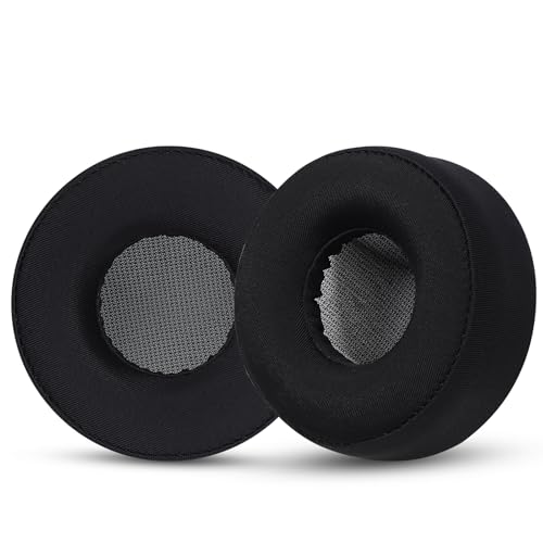 Joghaw Ersatz-Ohrpolster für Kopfhörer, kompatibel mit Sony WH-H800, Premium-Eisseide-Kissen mit weichem Memory-Schaum für Komfort, Schwarz Joghaw Ersatz-Ohrpolster für Kopfhörer, kompatibel mit Sony WH-H800, Premium-Eisseide-Kissen mit weichem Memory-Schaum für Komfort, Schwarz von Joghaw