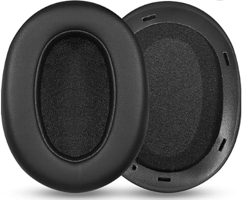 Joghaw Ersatz-Ohrpolster für Kopfhörer, kompatibel mit Sony WH-ULT900N, Premium-Proteinleder-Kissen mit weichem Memory-Schaum für Komfort, Schwarz Joghaw Ersatz-Ohrpolster für Kopfhörer, kompatibel mit Sony WH-ULT900N, Premium-Proteinleder-Kissen mit weichem Memory-Schaum für Komfort, Schwarz von Joghaw