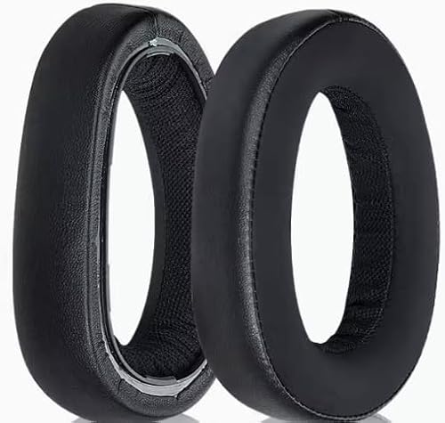 Joghaw Ersatz-Ohrpolster für Sennheiser-Kopfhörer, kompatibel mit GSP500/GSP550/GSP 600 (601/602)/GSP 670/EPOS H6Pro, hochwertiges Nano-Leder mit weichem Memory-Schaum von Joghaw