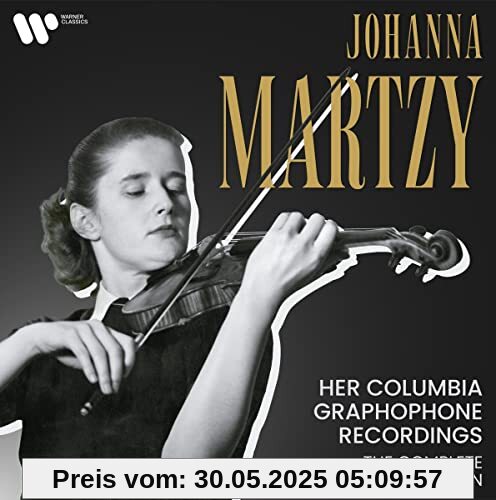 Johanna Martzy-Her Columbia Graphophone Rec. Johanna Martzy-Her Columbia Graphophone Rec. von Johanna Martzy