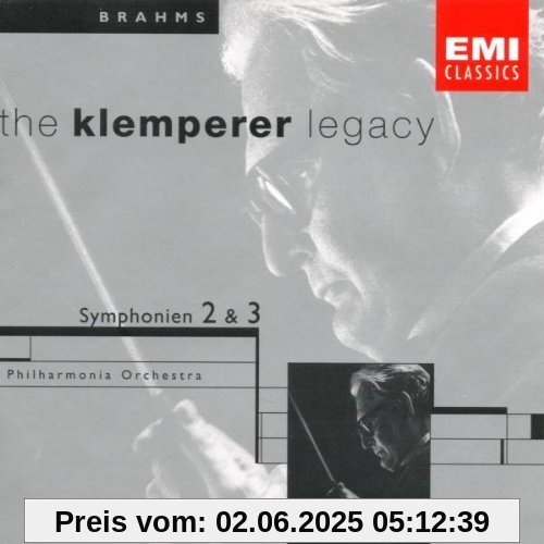 The Klemperer Legacy (Brahms: Sinfonie 2-3) von Johannes Brahms