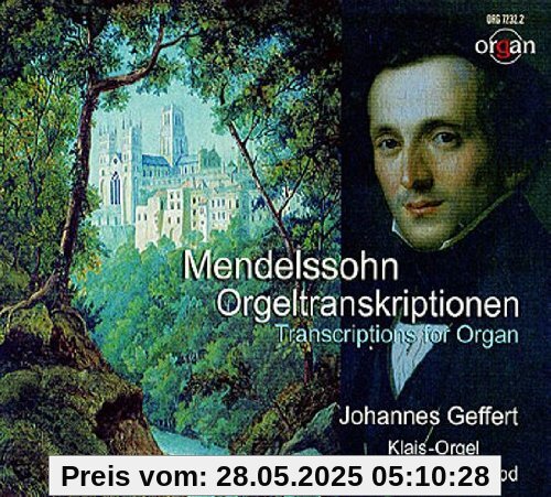 Transkriptionen für Orgel von Johannes Geffert