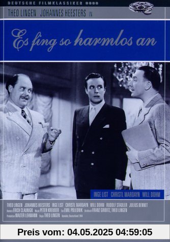 Es fing so harmlos an Es fing so harmlos an von Johannes Heesters