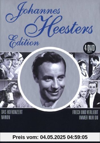 Johannes Heesters Edition - 4 DVD Box (Das Hofkonzert - Frech und verliebt - Immer nur du - Nanon) von Johannes Heesters