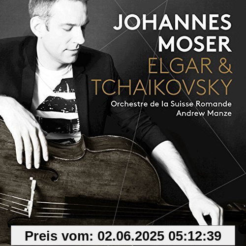 Elgar / Tschaikowsky: Werke für Cello und Klavier von Johannes Moser