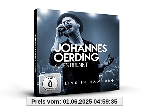 Alles brennt - Live in Hamburg (CD + Blu-ray) von Johannes Oerding