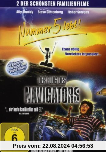 Nummer 5 lebt! / Der Flug des Navigators (2 DVDs) von John Badham