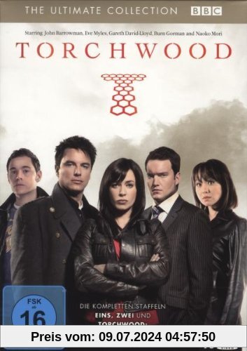 Torchwood - Boxset Staffel 1 + 2 + Kinder der Erde [10 DVDs] von John Barrowman