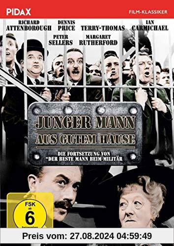 Junger Mann aus gutem Hause (I'm All Right, Jack!) / Fortsetzung von Der beste Mann beim Militär mit Margaret Rutherford (bek. als MISS MARPLE) (Pidax Film-Klassiker) von John Boulting