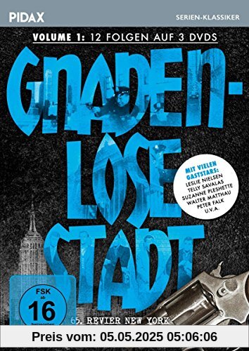 Gnadenlose Stadt - 65. Revier New York, Vol. 1 / 12 Folgen der starbesetzten Kult-Krimiserie (Pidax Serien-Klassiker) [3 DVDs] von John Brahm