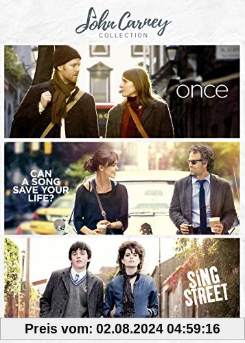 John Carney Collection - Once / Can A Song Save Your Life? / Sing Street [3 DVDs] von John Carney