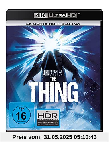 John Carpenter's THE THING (4K Ultra HD) (+ Blu-ray 2D) von John Carpenter