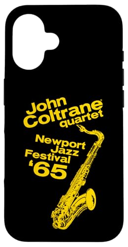 John Coltrane Newport Jazz Festival 1965 gelber Druck Hülle für iPhone 16 John Coltrane Newport Jazz Festival 1965 gelber Druck Hülle für iPhone 16 von John Coltrane