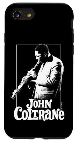 John Coltrane Posterisiertes rechteckiges Foto Hülle für iPhone SE (2020) / 7 / 8 von John Coltrane