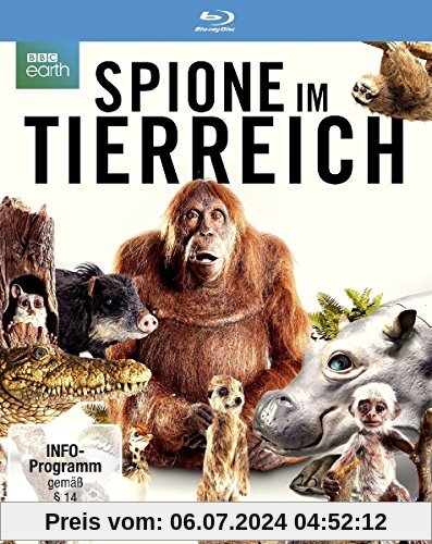 Spione im Tierreich [Blu-ray] von John Downer