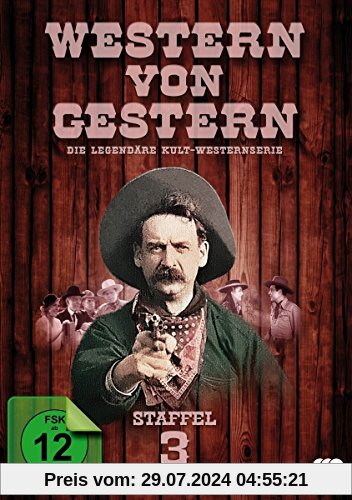 Western von Gestern - Staffel 3 (21 Folgen) (Fernsehjuwelen) [3 DVDs] von John English