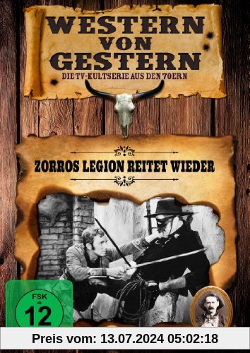 Zorros Legion Reitet Wieder - Western Von Gestern von John English