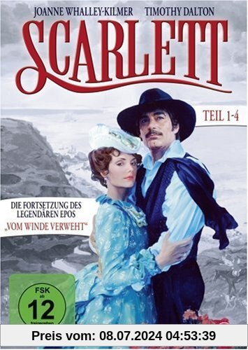 Scarlett, Teil 1-4 [2 DVDs] von John Erman