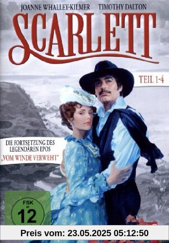 Scarlett, Teil 1-4 [2 DVDs] von John Erman