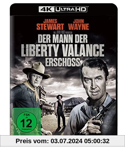 Der Mann, der Liberty Valance erschoss (+ Blu-ray 2D) von John Ford