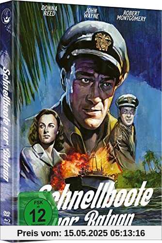 Schnellboote vor Bataan - Extended Edition (Limited Mediabook mit Blu-ray+DVD+Booklet, in HD neu abgetastet) von John Ford