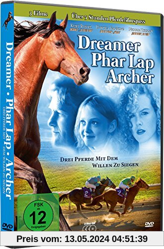 Dreamer l Phar Lap l Archer - 3 Pferde mit dem Willen zu siegen [3 DVDs] von John Gatins