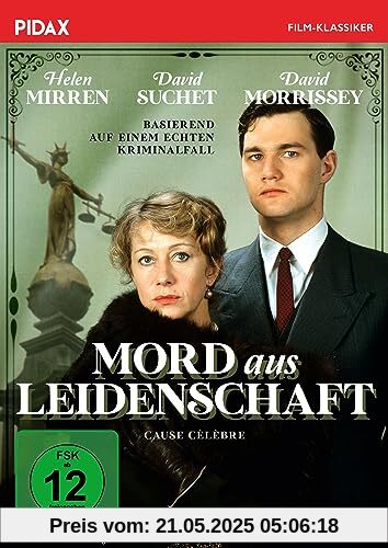 Mord aus Leidenschaft (Cause célèbre) / Starbesetzter Kriminalfilm nach einem wahren Fall (Pidax Film-Klassiker) von John Gorrie