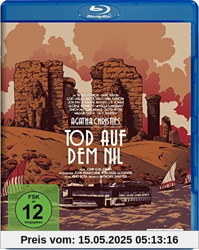 Tod auf dem Nil - Agatha Christie [Blu-ray] von John Guillermin
