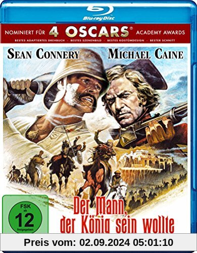 Der Mann, der König sein wollte / The man who would be king [Blu-ray] von John Huston