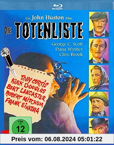 Die Totenliste - clever konstruiertes All-Star-Krimipuzzle - Deutsche Blu-ray Premiere - limitiert auf 999 Exemplare von John Huston