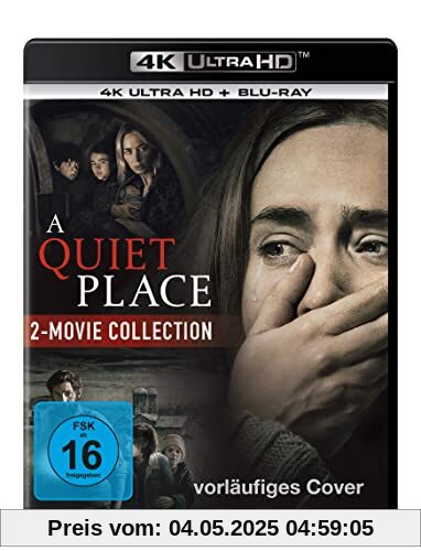 A Quiet Place - 2-Movie Collection (2 4K Ultra HD) (+ 2 Blu-ray) von John Krasinski
