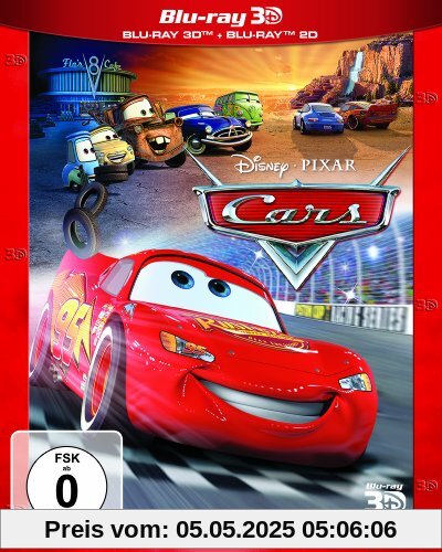 Cars  (inkl. 2D-Blu-ray) [3D Blu-ray] von John Lasseter