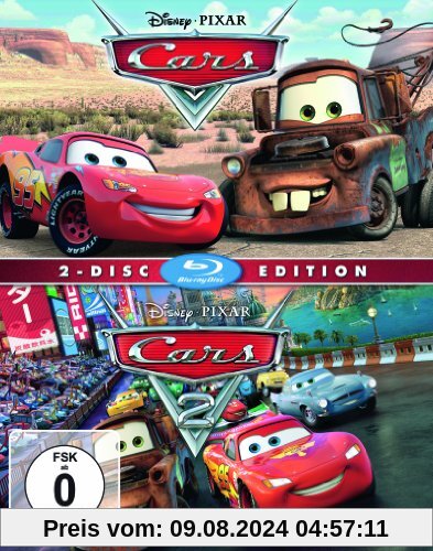 Cars 1 / Cars 2 [Blu-ray] von John Lasseter