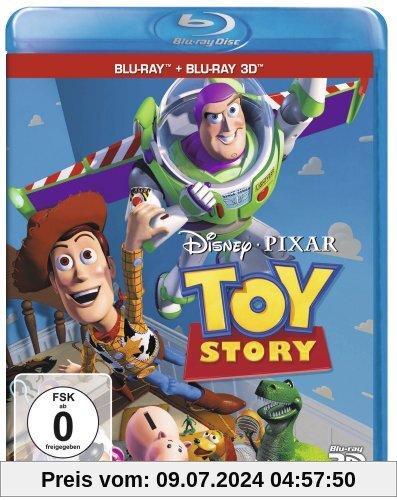 Toy Story [+Blu-ray] [Blu-ray 3D] von John Lasseter