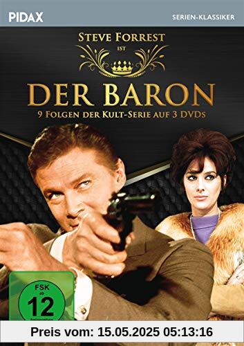 Der Baron / Neun Folgen der Kult-Serie mit Steve Forrest (Pidax Serien-Klassiker) [3 DVDs] von John Llewellyn Moxey