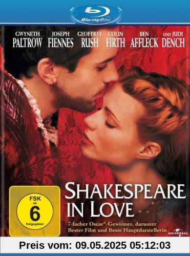 Shakespeare in Love [Blu-ray] von John Madden