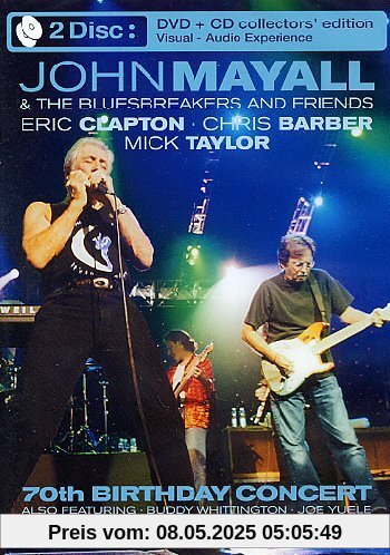 John Mayall & the Bluesbreakers and Friends - 70th Birthday Concert (DVD + CD) von John Mayall