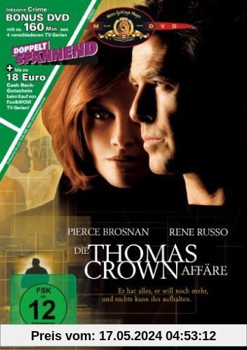 Die Thomas Crown Affäre (+ Bonus DVD TV-Serien) von John McTiernan