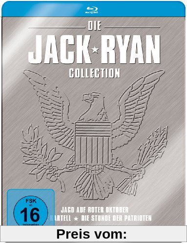 Jack Ryan Collection (3 Discs, Steelbook) [Blu-ray] von John McTiernan