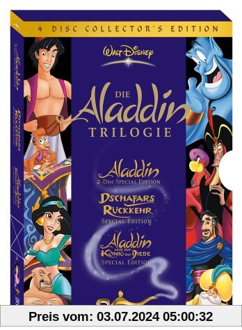 Die Aladdin Trilogie [Collector's Edition] [4 DVDs] von John Musker