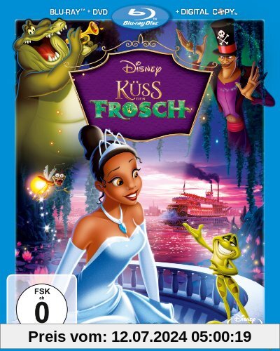 Küss den Frosch  (+ DVD + Digital Copy Disc) [Blu-ray] von John Musker