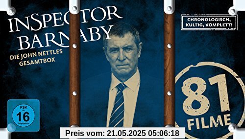 Inspector Barnaby - Die John Nettles Gesamtbox [47 DVDs + 1 CD] von John Nettles