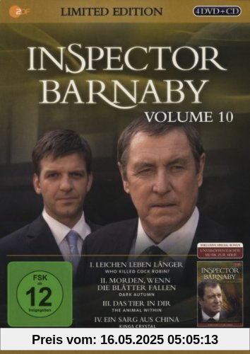 Inspector Barnaby Vol. 10 (Limited Edition im Geschenk-Schuber) [4 DVDs] von John Nettles