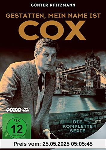 Gestatten, mein Name ist Cox - Die komplette Serie mit Günter Pfitzmann (4 DVDs) von John Olden