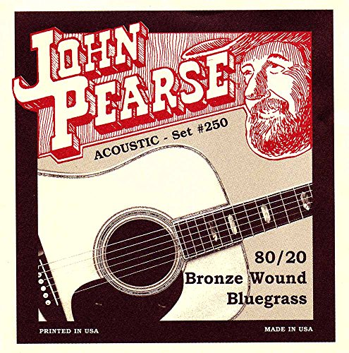 John Pearse 250 JP Bluegrass Gitarrenset – Bronze John Pearse 250 JP Bluegrass Gitarrenset – Bronze von John Pearse